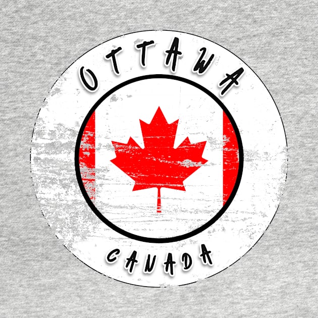 Ottawa Canada Vintage by Travel Penguin